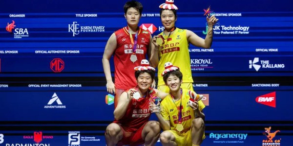 c7娱乐-新加坡公开赛：国羽女双会师决赛，贾一凡/张殊贤夺冠